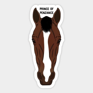 PRINCE OF PENZANCE - RACEHORSE Sticker